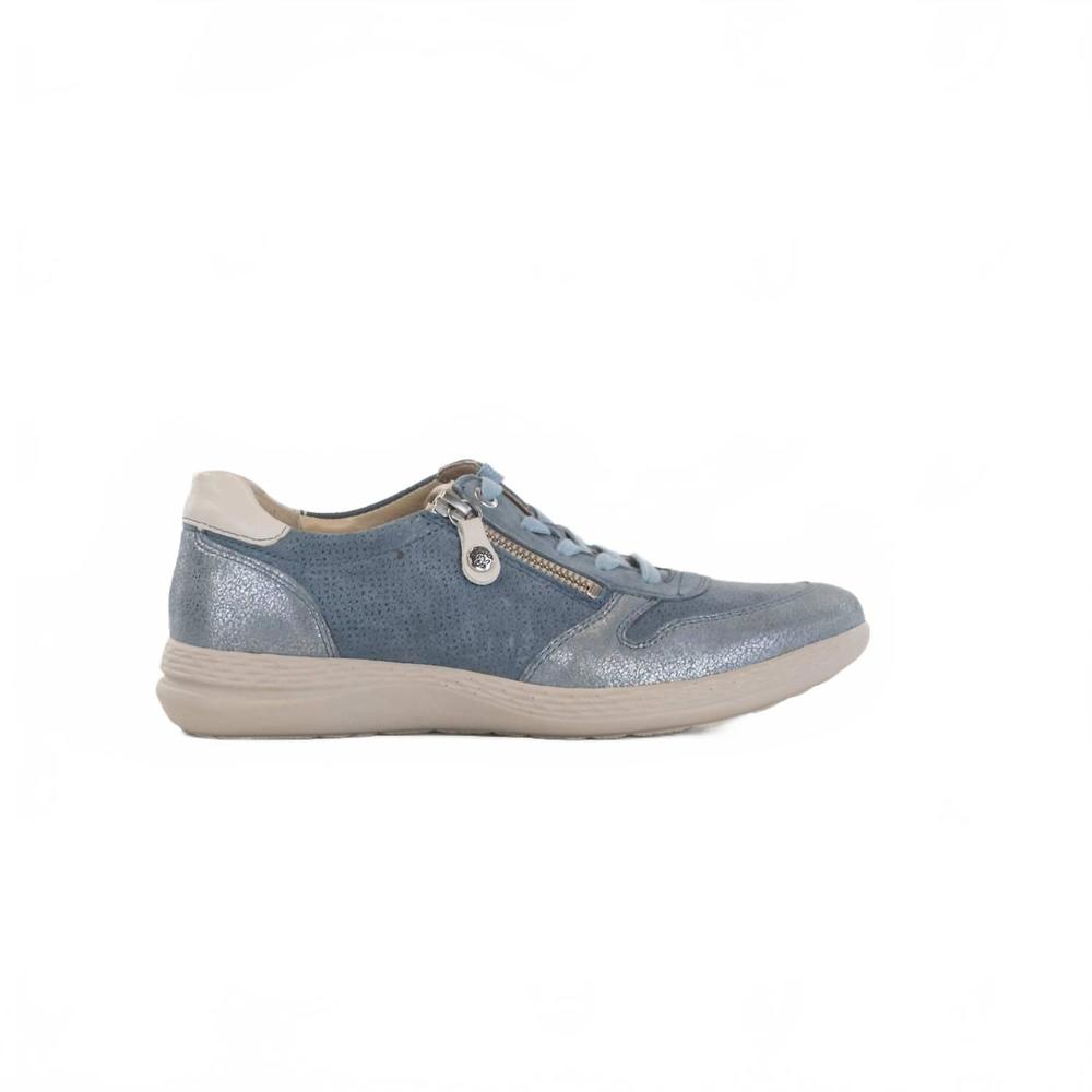 NEW FIDELIO women's hallux hi-energy sneaker in royal faille/kombi